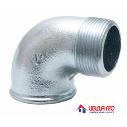Коляно нипел 1/2"