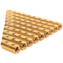 Колектор 1"-1/2" двоен