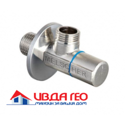 Кран  ъглов 1/2"-1/2" МАТ...